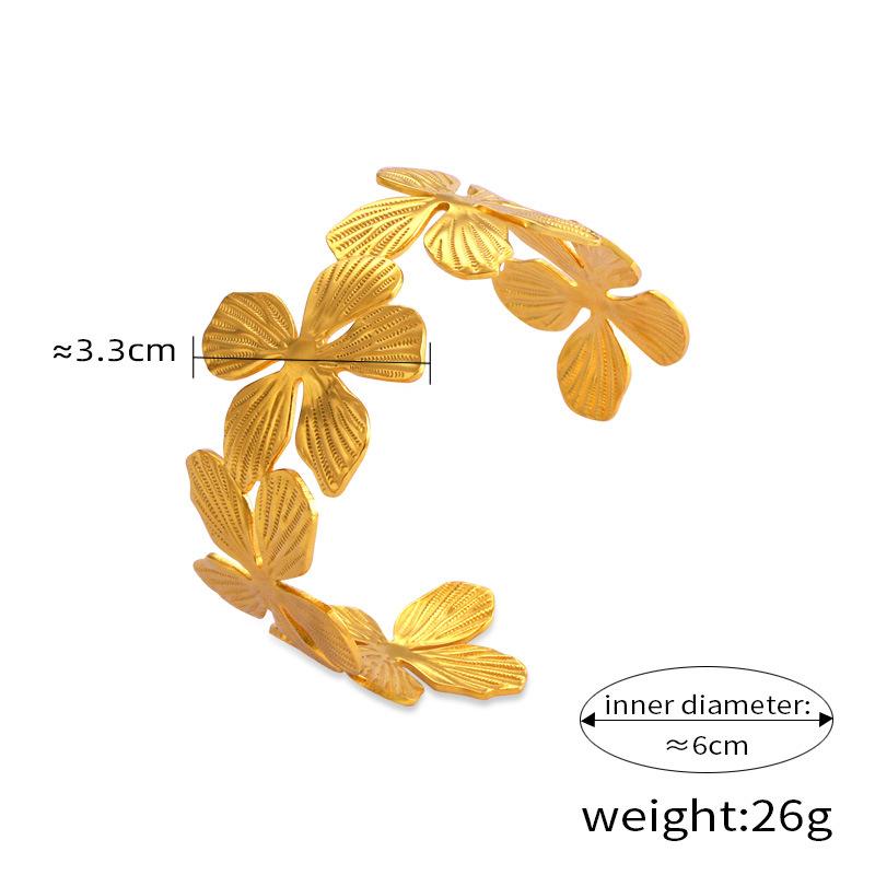 Designer light luxury gold bracelet