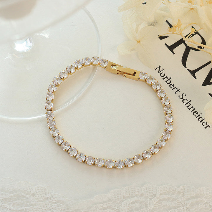 Luxury handmade diamond bracelet